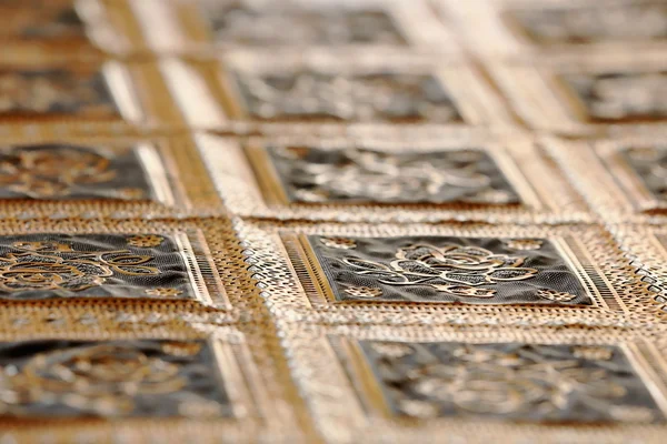 Tibetan golden tablecloth. Lhasa-Tibet. 1448 — Stock Photo, Image