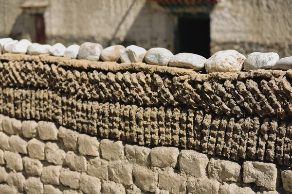 İnek ve yak dungs satırlarının. Sakya-Tibet. 1809