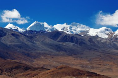 Labuche veya Lapche sayfa bölümü-Himalayalar. Tingri-Tibet. 1936