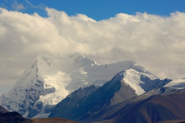 W.end Lapche Kang massif-Tibet, tepeler. 1971