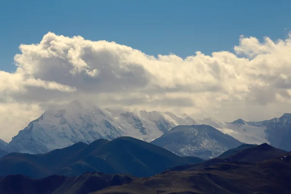 Lapche o Labuche Himal sezione dell'Himalaya-Tibet. 1975 — Foto Stock