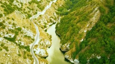 Dağların manzarası. Roma İtalya