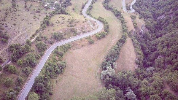 Widok Jezioro San Domenico Gminie Villalago Prowincji Aquila Abruzja Włochy — Zdjęcie stockowe