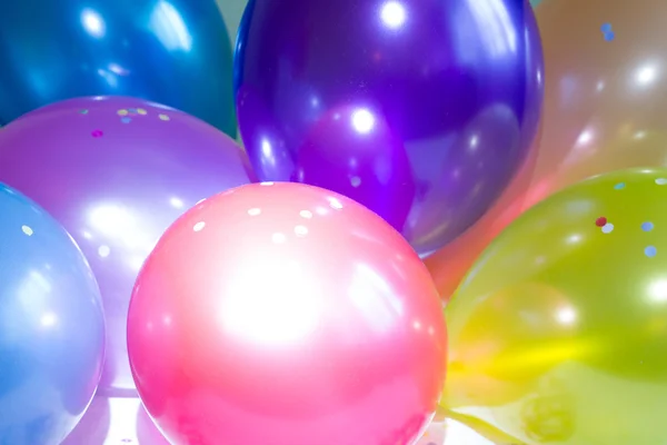 New year party balloons background texture abstract concept — Stock Photo, Image