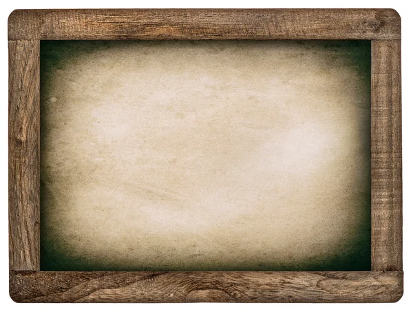 老式木制相框 — 图库照片