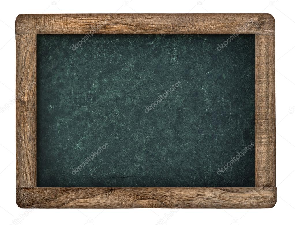 Chalkboard with wooden frame