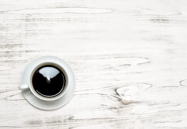 Tazza di caffè nero — Foto Stock