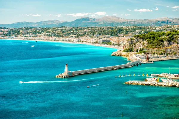 Belle ville, France, Côte d'Azur — Photo