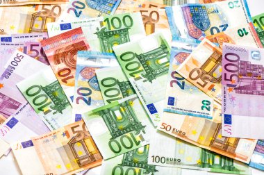 Euro Banknotları Arkaplanı 