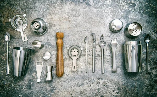 Bar tools for making cocktails — Stock Photo, Image