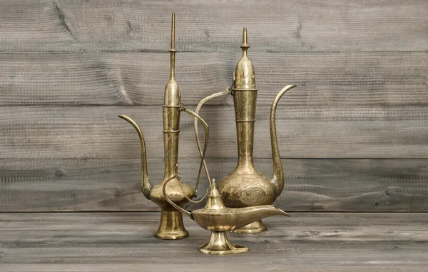 Gyllene orientaliska dekorationer — Stockfoto