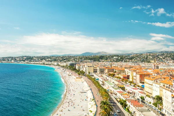 Nice, France, Promenade des Anglais Cote dAzur Costa Azul — Foto de Stock