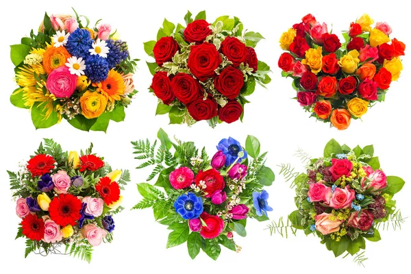 Ramo Flores Para Cumpleaños Dia Madre Boda Aniversario Pascua — Foto de Stock