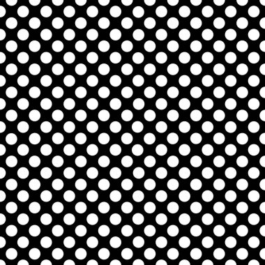 Puantiyeli desen. Siyah beyaz tasarım. Retro biçimi dijital sayfa