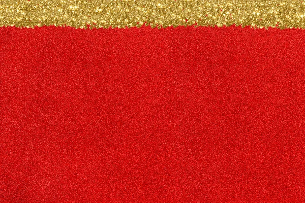 Glitter Red Background Shiny Stars Golden Stripes — Stock Photo, Image