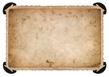 köşe ile eski fotoğraf kartı. fotoğraf çerçevesi. yaşlı kağıt