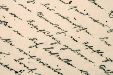 eski el yazısı. Grunge kağıt arka plan