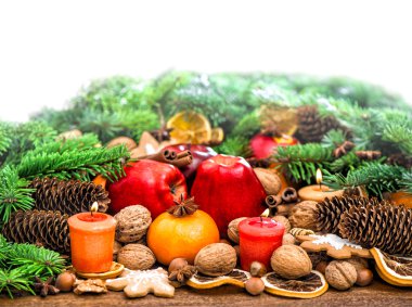 Mumlu Noel süslemeleri