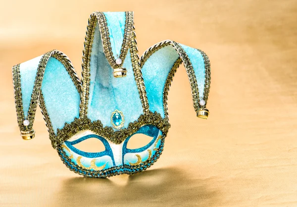 Benátský karneval maska harlekýn. Sváteční dekorace — Stock fotografie
