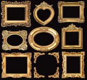 Set of golden frames