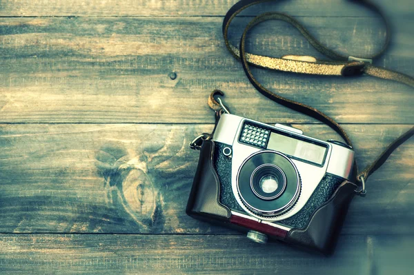 Vintage filmcamera — Stockfoto