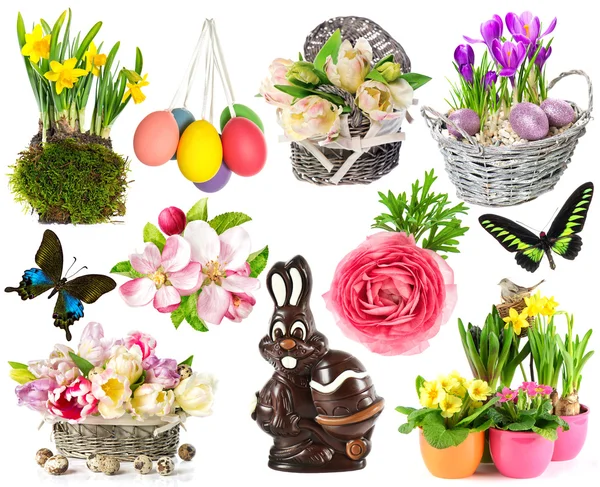 Different  easter decorations — Stock Photo, Image