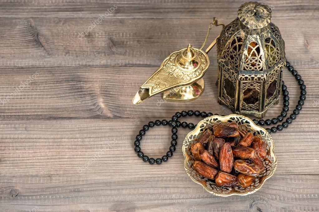 Fondo de ramadán, ornamentos árabes, morocráticos e ...