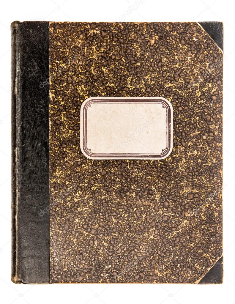 Aged Book, Photo Album, Vintage Paper Card, Photo Corner Stock