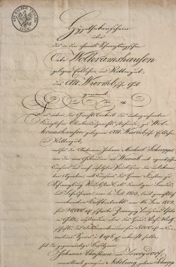 Kaligrafi el yazısı metin ile antika el yazması. Kağıt tex