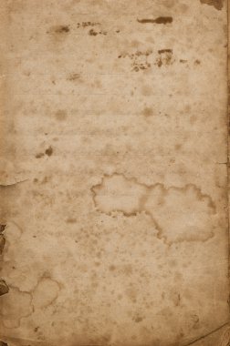 Eski kağıt doku kullanılır. Antika arka plan