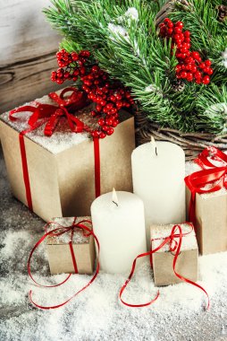 Mumlarla Noel süslemesi