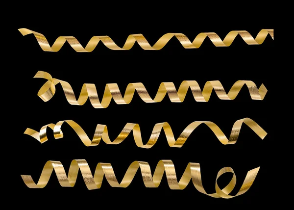 Gyllene serpentin serpentiner — Stockfoto