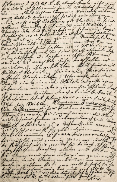 Handwritten text. Grunge paper texture background — Stock Photo, Image
