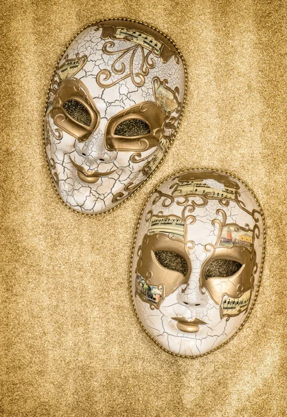 Carnaval masker harlekijn. Mardi gras. Venetiaanse masker festival — Stockfoto