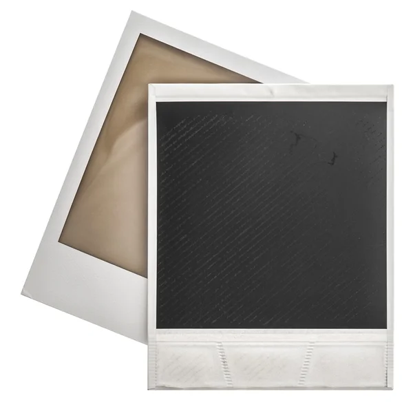 Instant foto frames polaroid isolaten op wit — Stockfoto