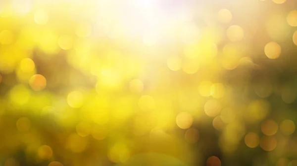 Akşam Güneşi Sonbaharın Altın Bokeh Sonbahar Arka Planı Bulanıklaştırdı Güzel — Stok fotoğraf