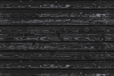 Ahşap dokuma tahtası koyu siyah. Yengeç boyası çatlaklarından düşmüş eski tahtalar. tasarım ve 3B dokusu için