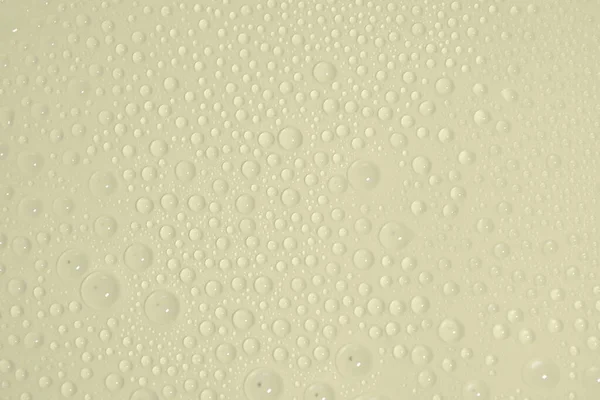 Gotas Água Naturais Textura Fundo Leve — Fotografia de Stock