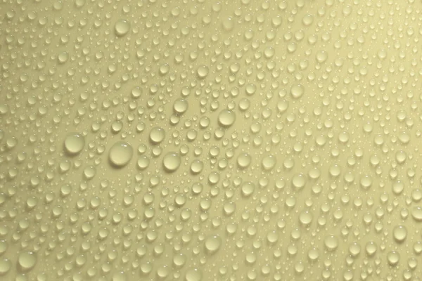 Gotas Água Naturais Textura Fundo Leve — Fotografia de Stock