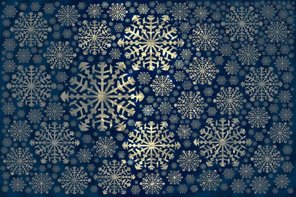 Beyaz kar taneleri kış tatili arka planında farklı boyutlarda kar taneleri var.