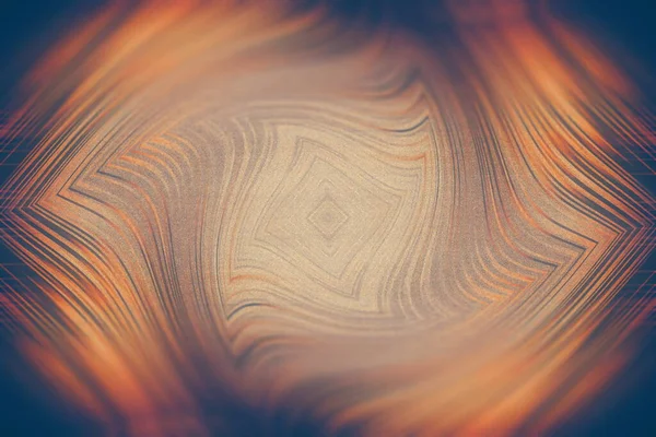Abstrakcyjne Tło Zniekształcenia Geometrii Przestrzeni Pomarańczowy Kolor — Zdjęcie stockowe