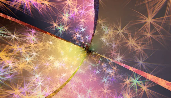 Festlich Abstrakter Hintergrund Mehrfarbige Sterne Tolles Design Für Jeden Zweck — Stockfoto