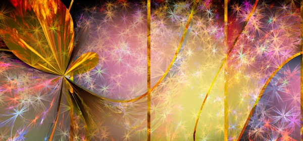 Εορταστική Αφηρημένη Φόντο Πολύχρωμα Αστέρια Χαιρετίζουν Τις Διακοπές Επέτειο Του — Φωτογραφία Αρχείου