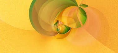 Soyut taze modern arka plan sebze şekilleri Apple meyvesi sarı yeşil renk bırakır. her amaç için harika bir tasarım