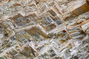 Dekorasyon tasarımı için taş yüzey arkaplan dokusu Vintage soyut yakın plan.