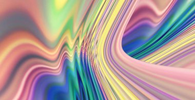 soyut geometrik modern teknoloji arka plan çok renkli pembe gökkuşağı renk eğriliği dalgaları