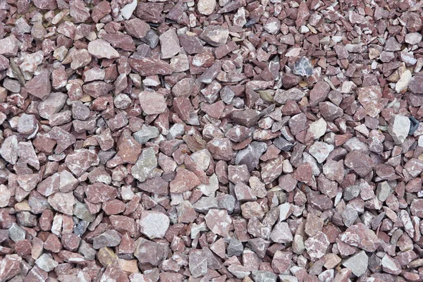 Pebbles Stones Red Pink Texture Background Rock Texture Exterior Element — Stock Photo, Image
