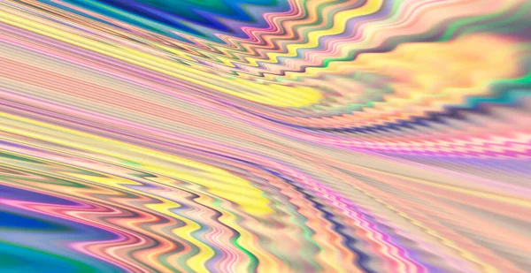 Abstrakte Geometrische Moderne Technologie Hintergrund Bunte Regenbogenfarbe Gradienten Wellen — Stockfoto