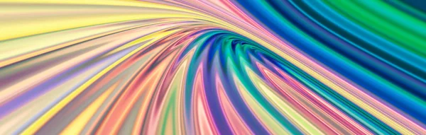 Abstrakt Geometrisk Modern Teknik Bakgrund Flerfärgad Regnbåge Färg Lutning Vågor — Stockfoto