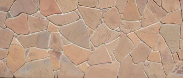 タイルの石の壁のテクスチャの背景に直面する 現代的な素材です 人工石石膏 — ストック写真